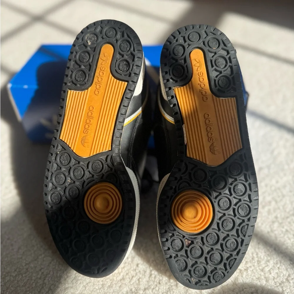 Adidas Sneakers in Black and Gold